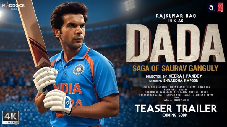 Rajkummar Rao officially announces he will play Sourav Ganguly in upcoming biopic